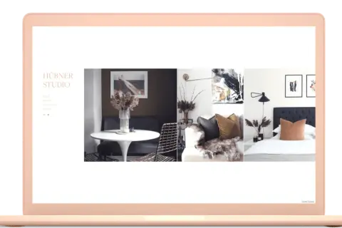 Diseño de interiores: inspiración para tu hogar. Descubre cómo ser diseñadora de interiores con este portafolio de Hübner Studio.