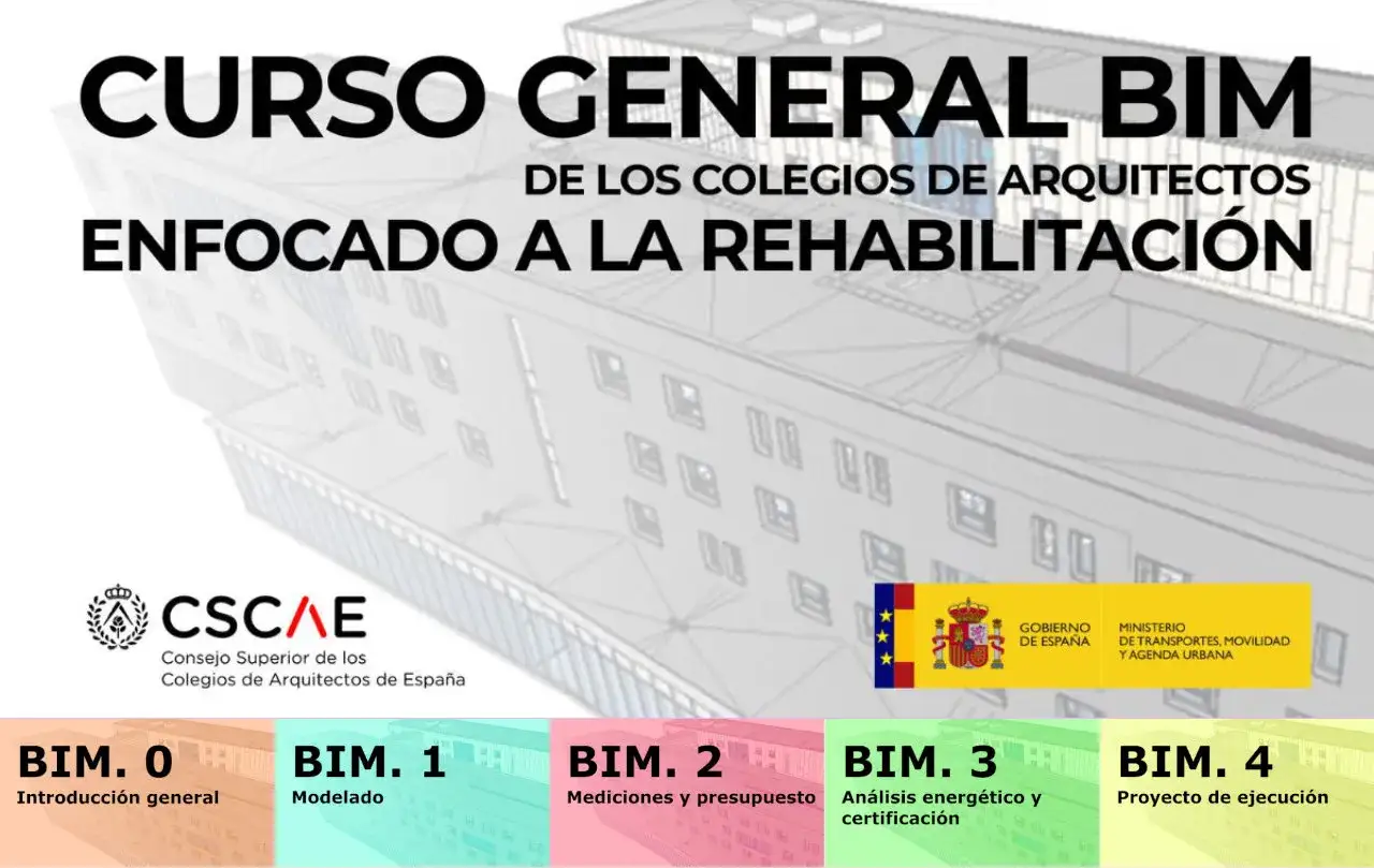 Curso BIM para arquitectos enfocado a rehabilitaci&oacute;n. La arquitectura tiene salida laboral con estas especializaciones.
