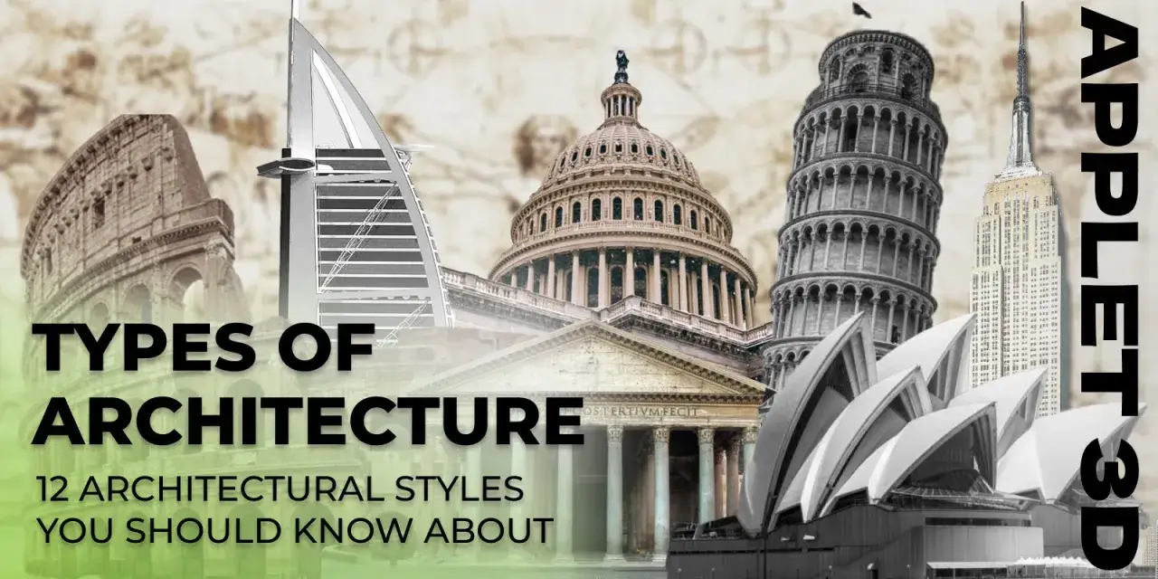 Una introducci&oacute;n a la arquitectura: el Coliseo, Burj Al Arab, el Capitolio, la Torre de Pisa, el Empire State y la &Oacute;pera de S&iacute;dney.