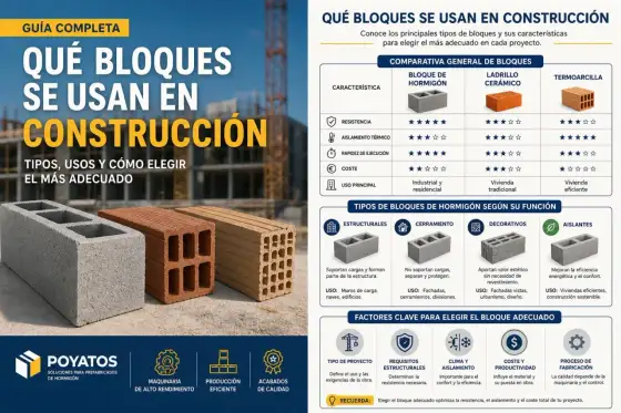 Elementos de construcción y cómo elegir la solución adecuada